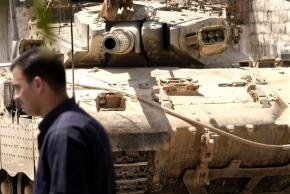 Israeli occupation forces in the Gaza Strip