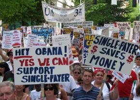 Some 5,000 people march in Seattle for genuine health care reform