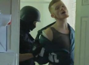 A scene from M.I.A.'s video for "Born Free"