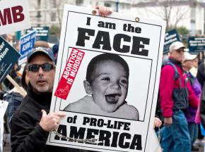 Anti-choice bigots parade through San Francisco to mark the anniversary of Roe v. Wade